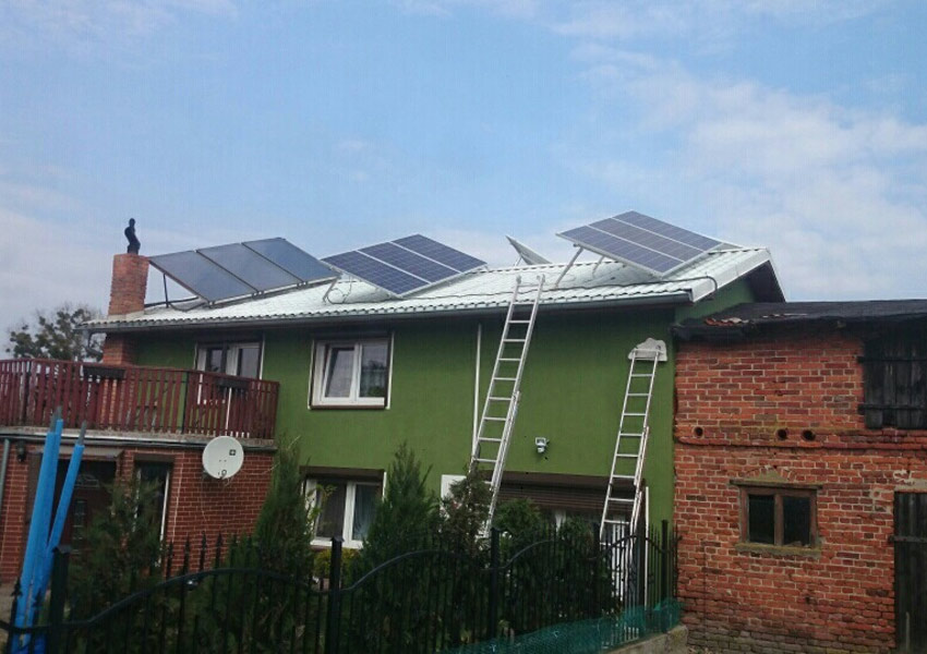 Instalacja PV i kolektory słoneczne