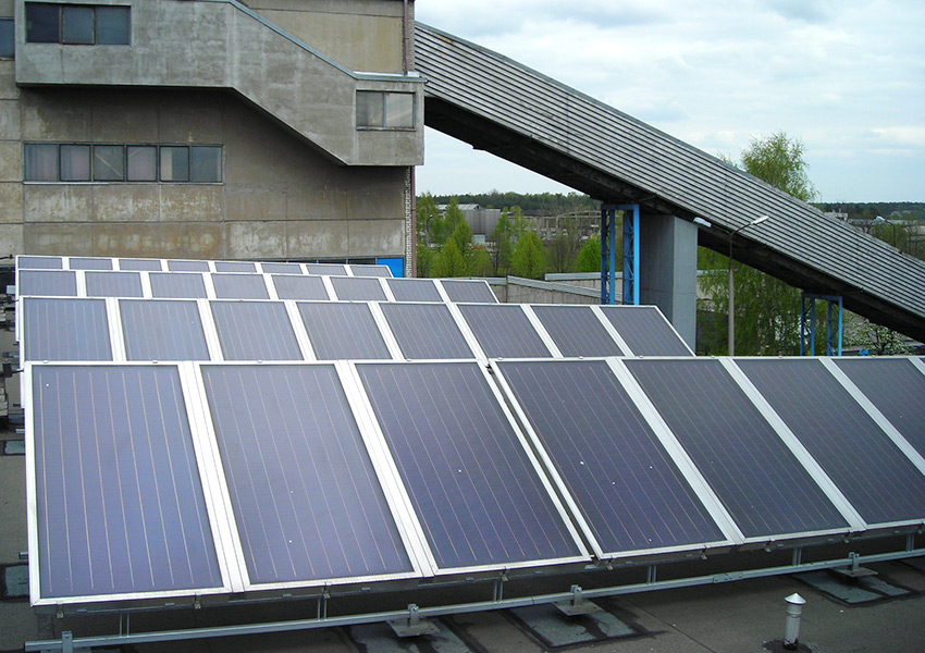 Zastosowanie kolektorów słonecznych w przemyśle