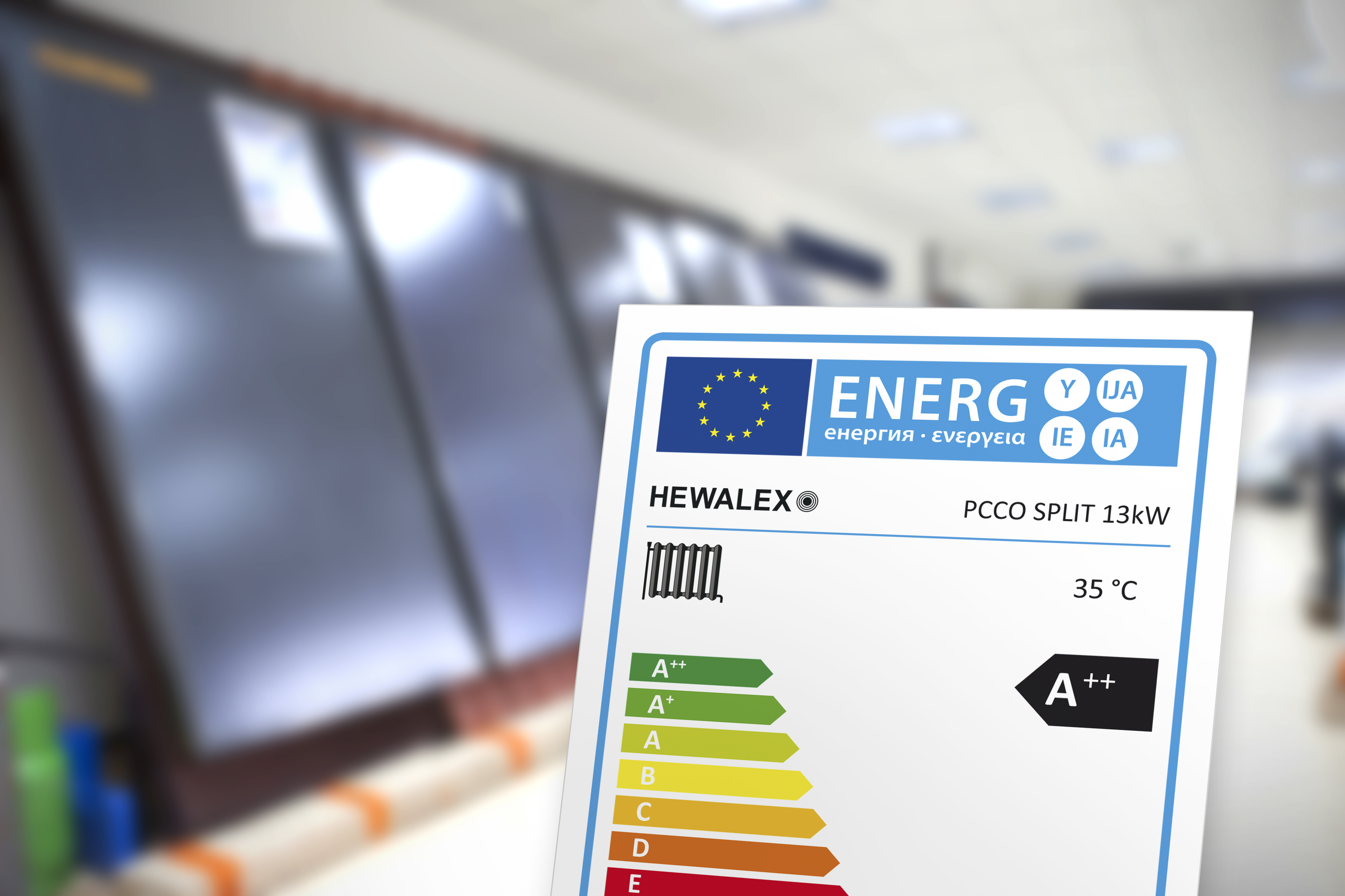 Etykiety energetyczne dla urządzeń Hewalex