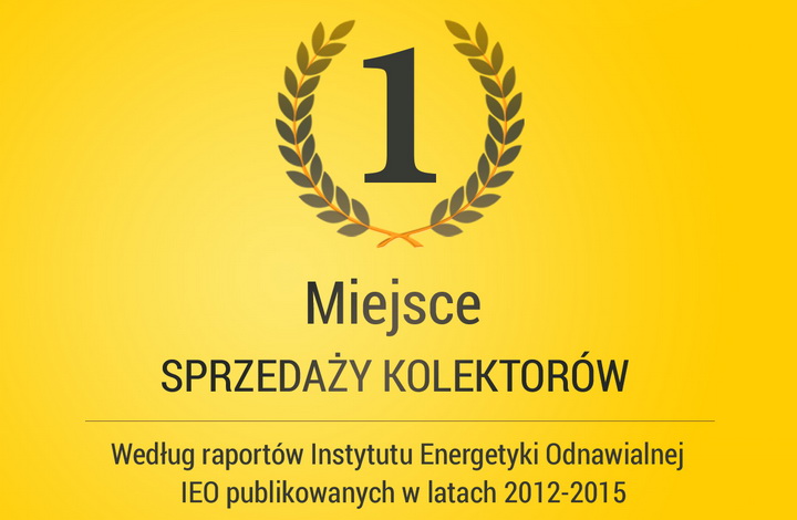 Podziękowanie za zaufanie. 1 miejsce na rynku polskim.