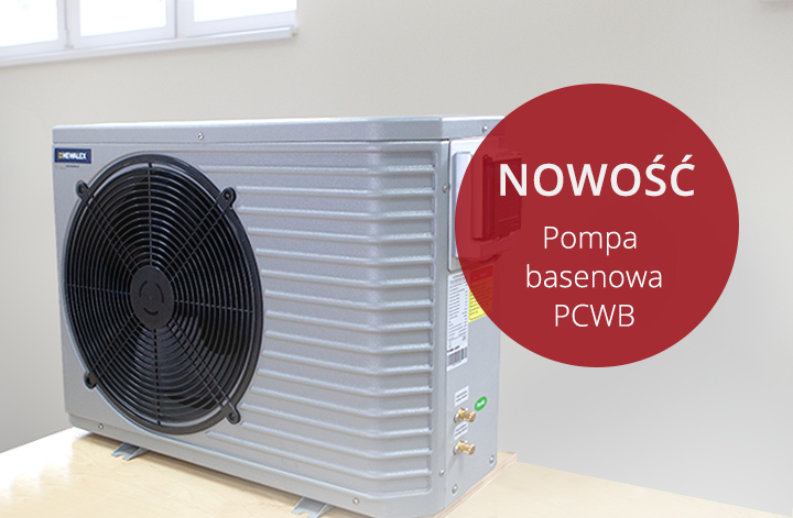 Nowość w ofercie - basenowe pompy ciepła PCWB